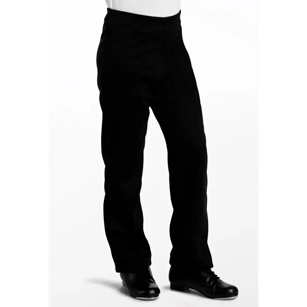 Pre-Owned Dance Jazz Pants Weissman 11456 Large Child Black Costume Tap
